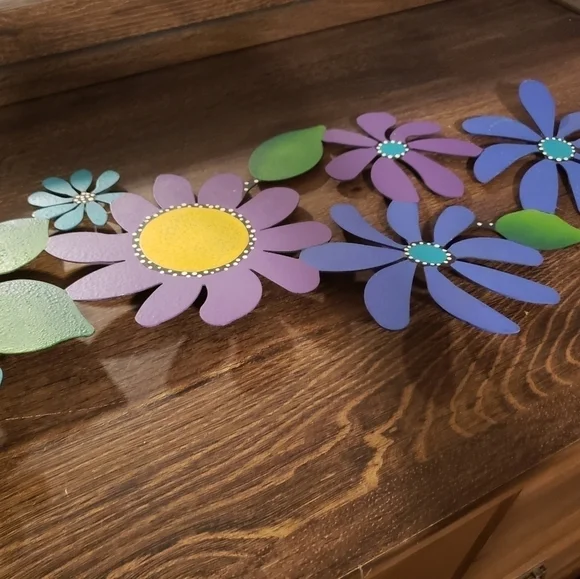 46" x 12" Metal wall decor - Picture 2 of 5